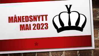 Månedsnytt mai 2023